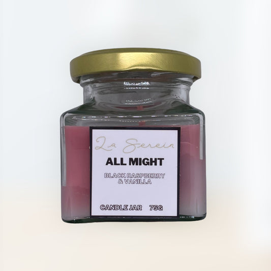 All Might Candle Jar